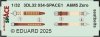 Eduard 3DL32034 A6M5 Zero seatbelts SPACE TAMIYA 1/32